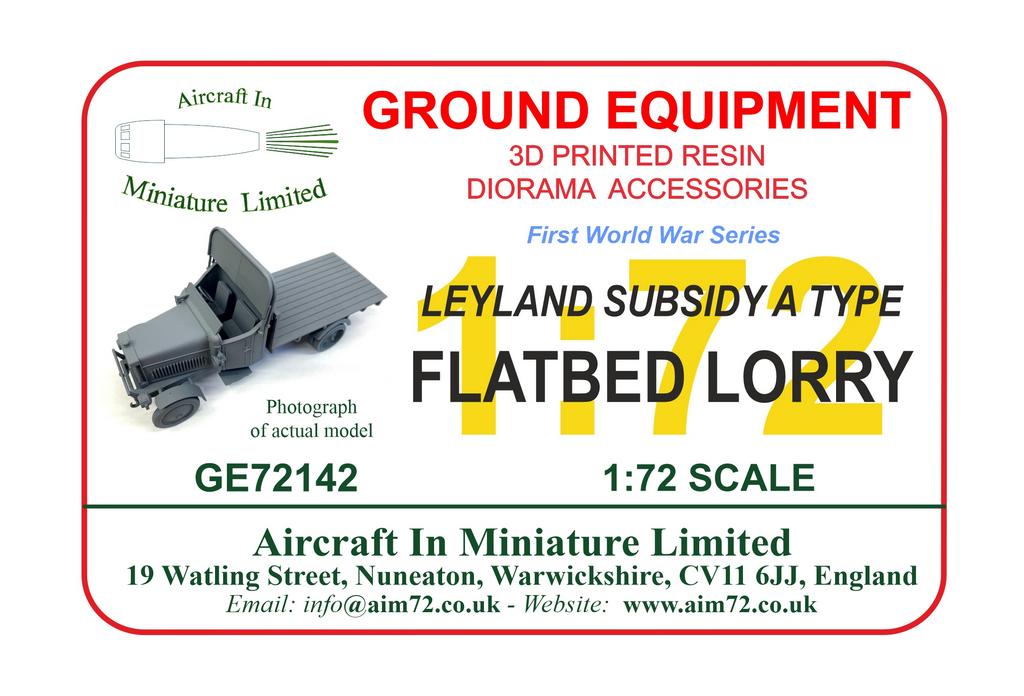 AIM - Ground Equipment GE72142 1:72 Leyland Subsidy