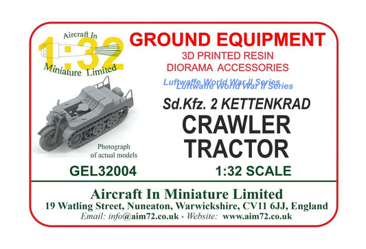 AIM - Ground Equipment GEL32004 1:32 Kettenkrad Sd Kfz