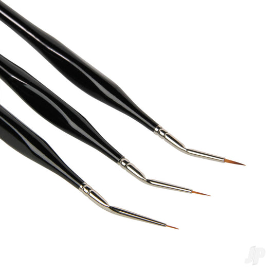 Guild Lane Miniature Angled Brush Set (3 pcs) T01100