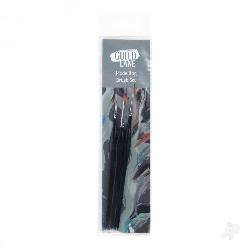 Guild Lane Modelling Brush Set (3 pcs) T01101