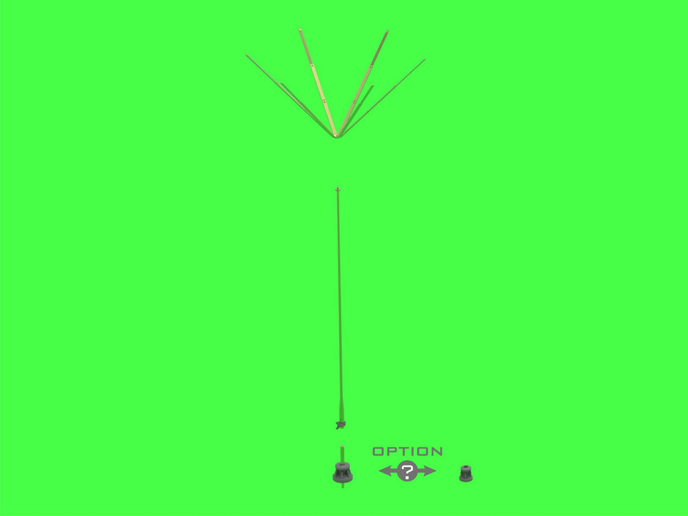 Master GM-35-045 1:35 German WWII 1,8m star antenna