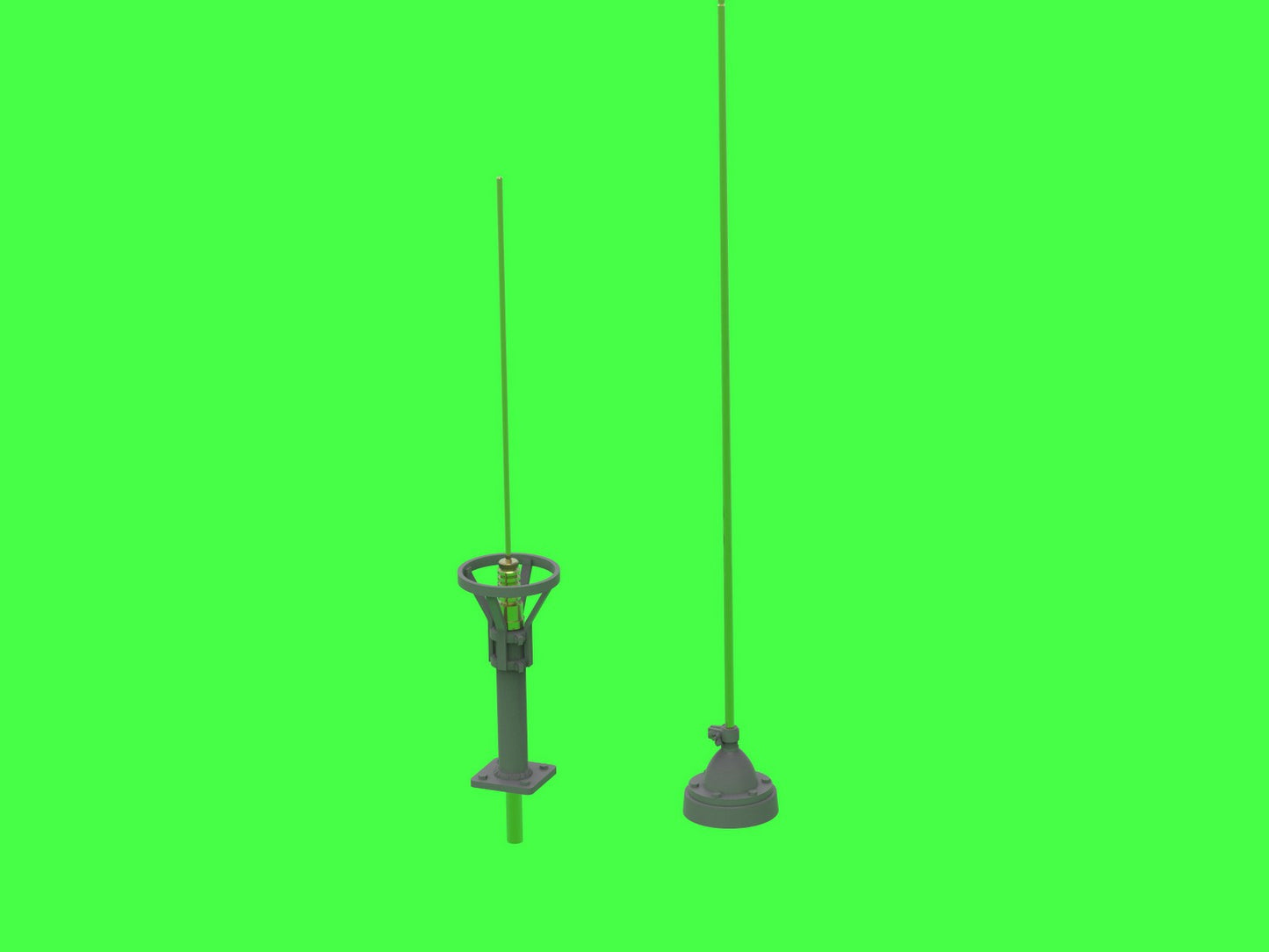 Master GM-35-057 1:35 British antennas for Wireless Set No.19