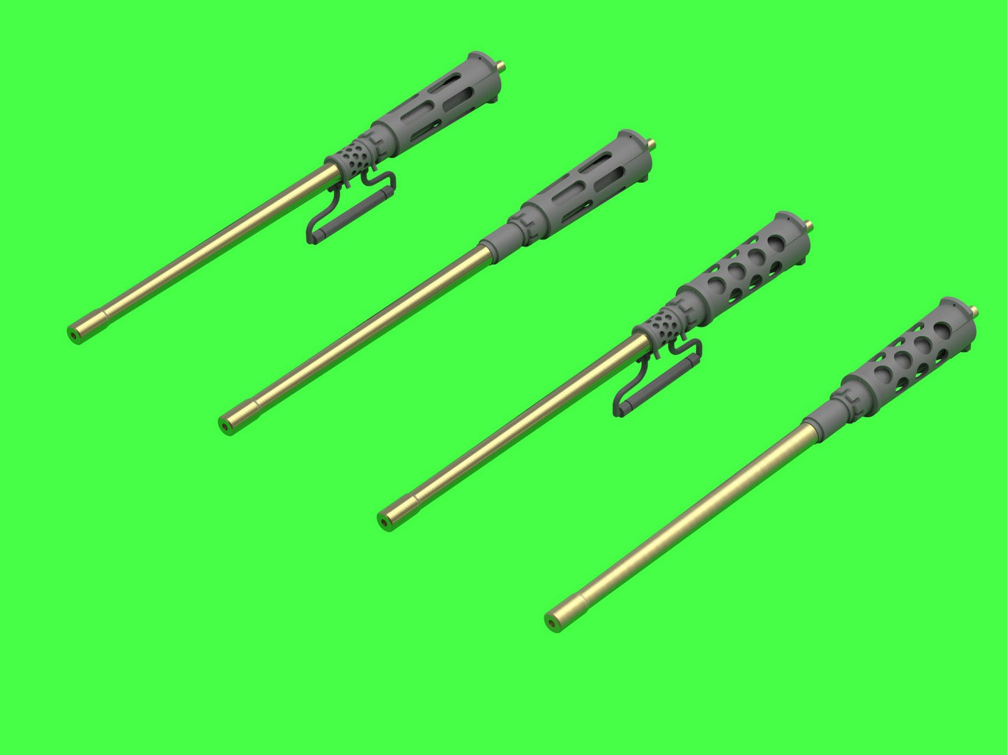 Master GM-35-061 1:35 Browning M2HB .50 cal