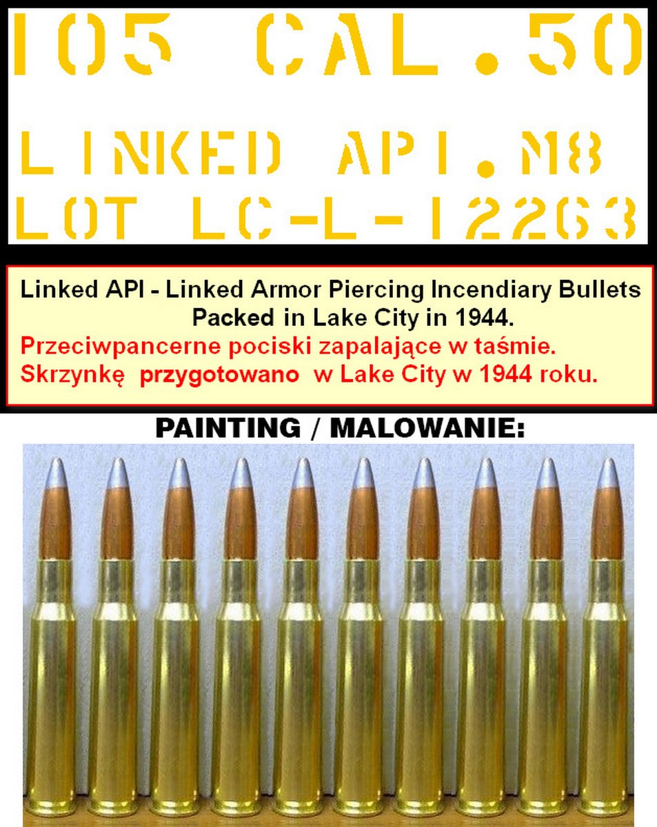 Master GM-35-064 1:35 Browning M2HB .50 cal