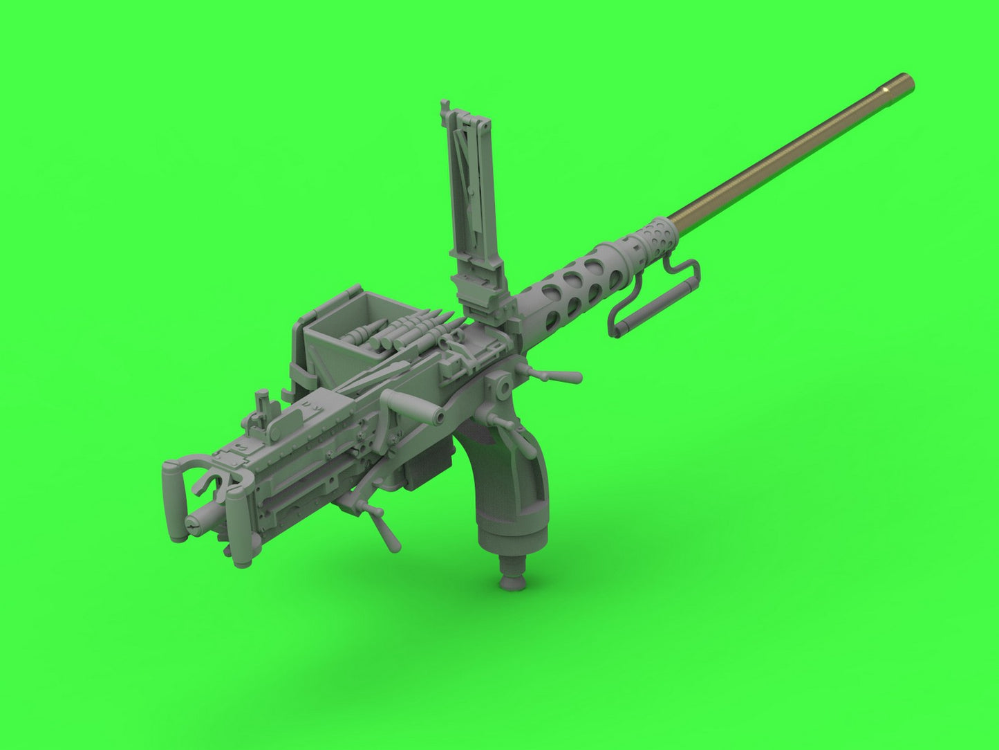 Master GM-35-070 1:35 Browning M2HB .50 cal
