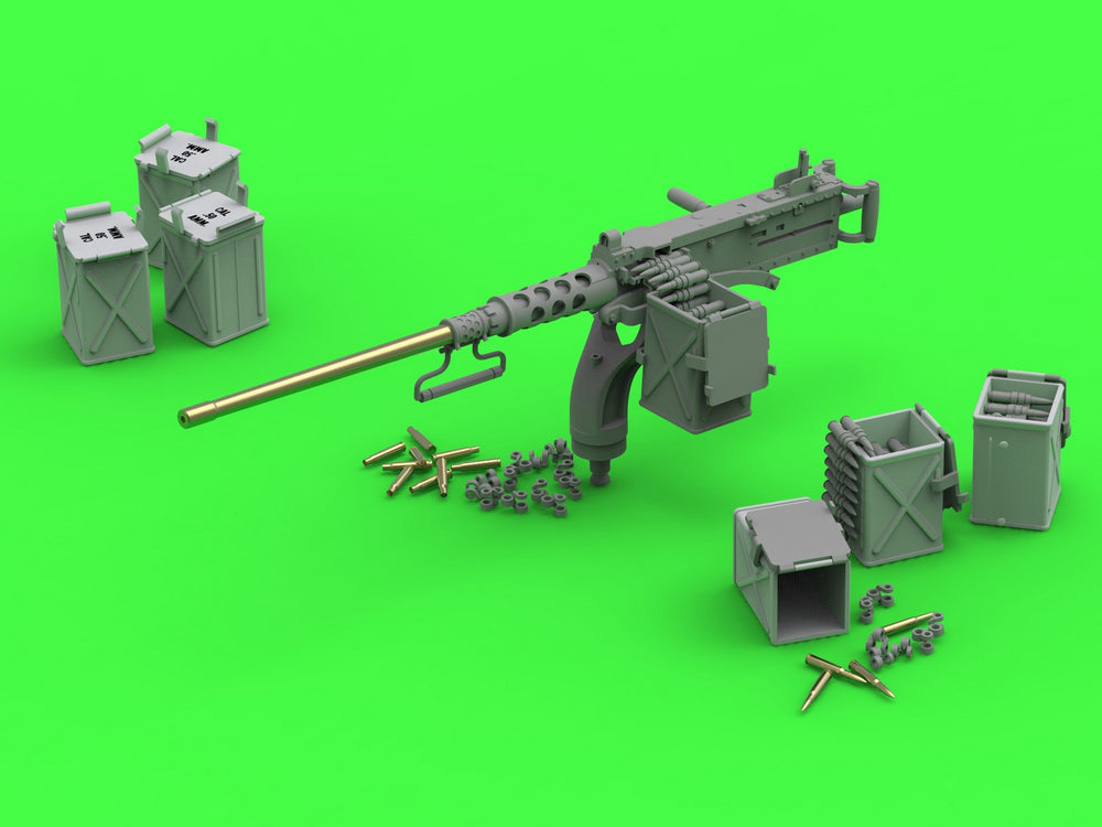 Master GM-35-070 1:35 Browning M2HB .50 cal