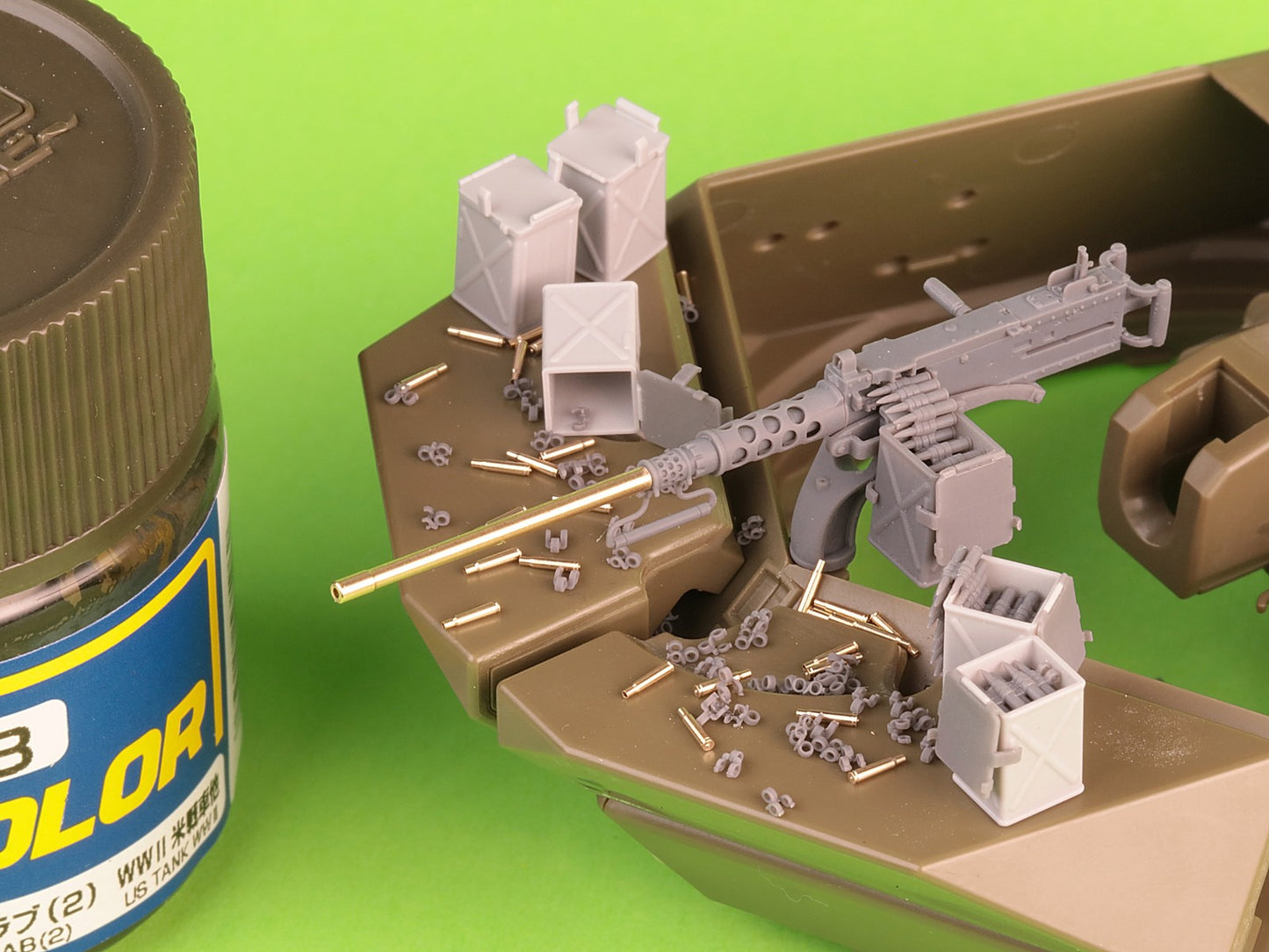 Master GM-35-070 1:35 Browning M2HB .50 cal