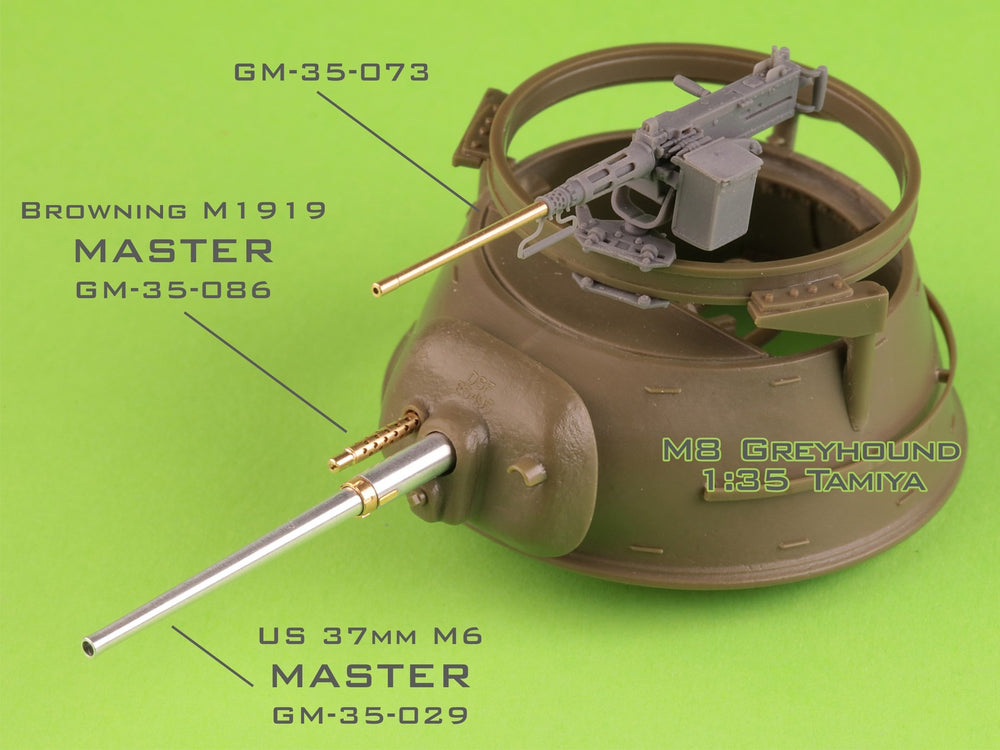 Master GM-35-073 1:35 Browning M2HB .50 cal