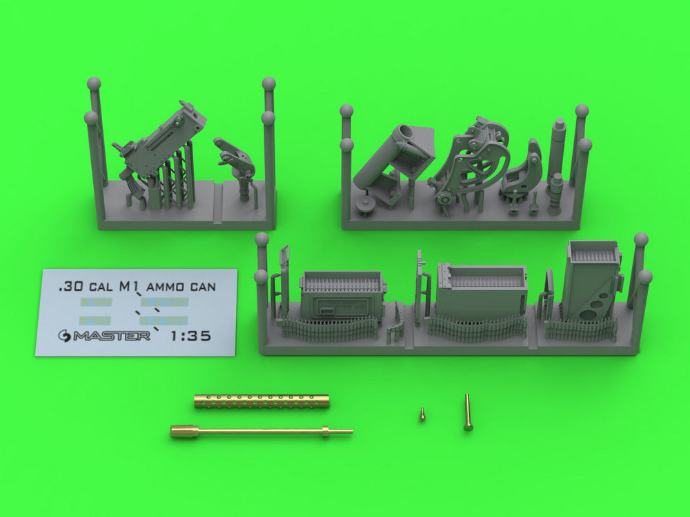 Master GM-35-087 1:35 Browning M1919 A4 .30 cal