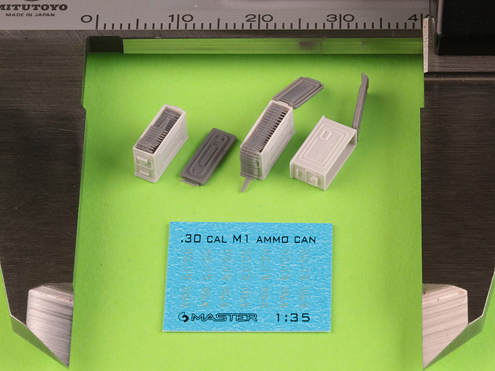 Master GM-35-090 1:35 M1 ammunition cans for Browning M1919