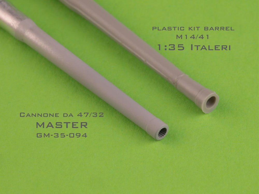 Master GM-35-094 1:35 Italian 47mm L/32 gun barrel