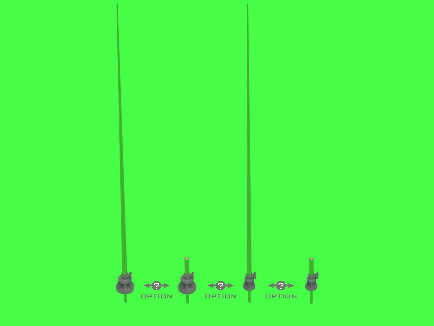 Master GM-72-018 1:72 German WWII 2m rod antenna