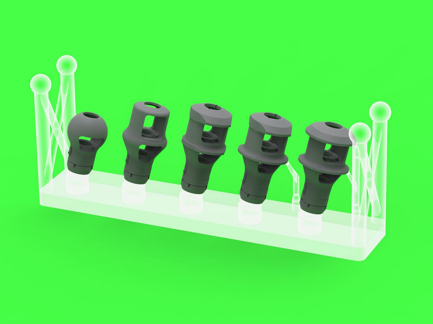 Master GM-72-039 1:72 Muzzle brakes for 7,5cm PaK/KwK/StuK 40