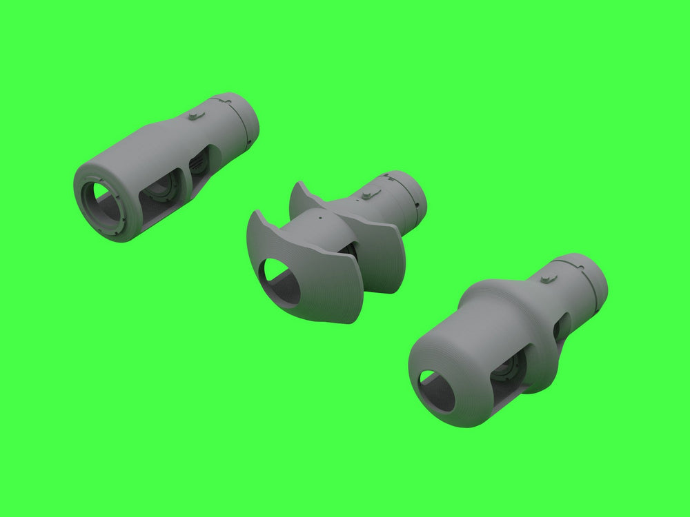 Master GM-72-042 1:72 Muzzle brakes for 10,5cm leFH 18