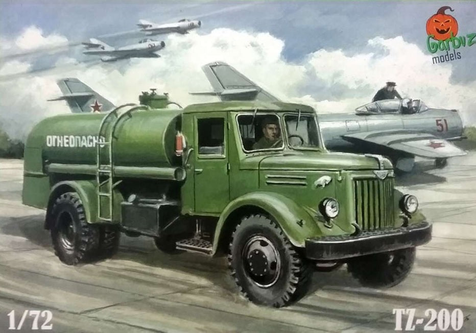 Garbuz Models (from Micro-Mir) GM72-003 1:72 Soviet TZ-200 airfield fuel truck