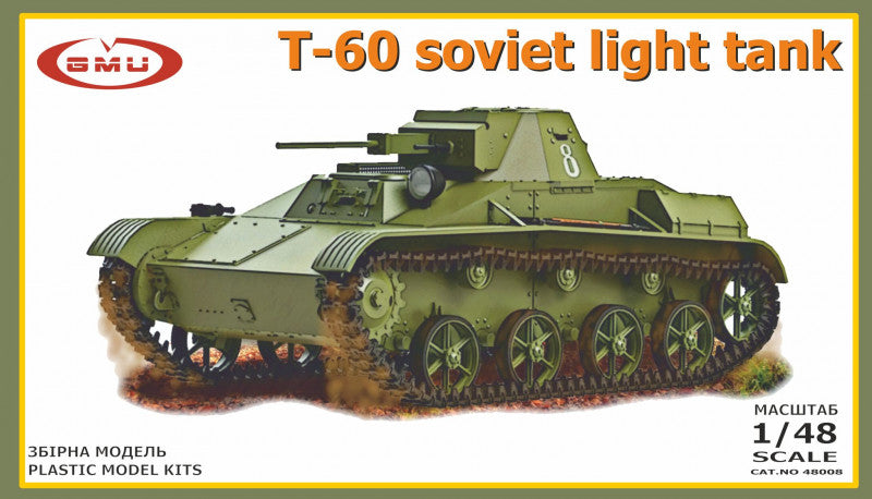GMU GMU48008 1:48 T-60 Soviet light tank