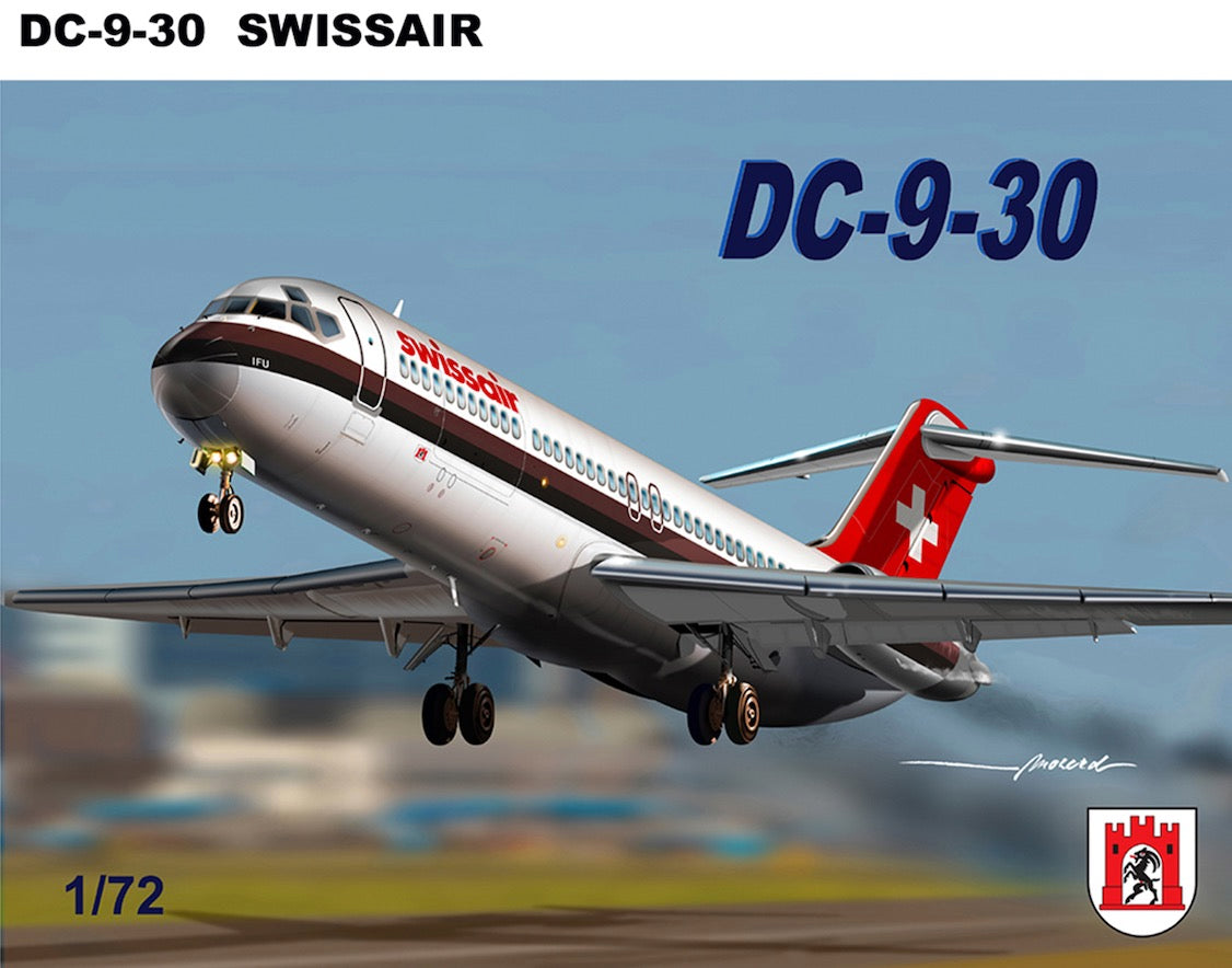 Mach 2 GP112SW 1:72 Douglas DC-9 Swissair