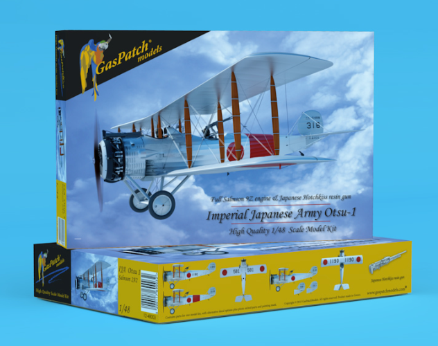 GasPatch Models GPM48003 1:48 Salmson 2A2 Otsu-1