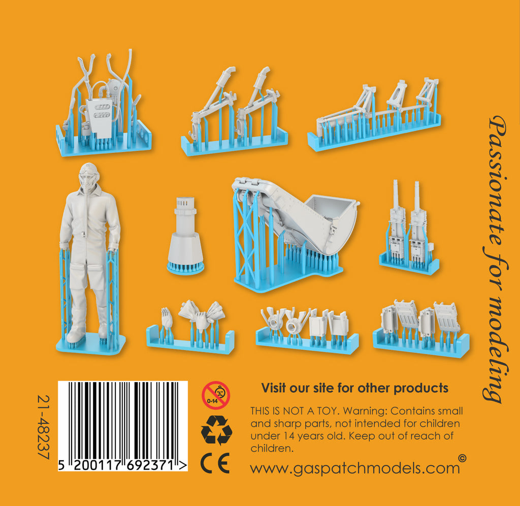 GasPatch Models GPM48237 1:48 Messerscmitt Me-163B Komet Detail Set