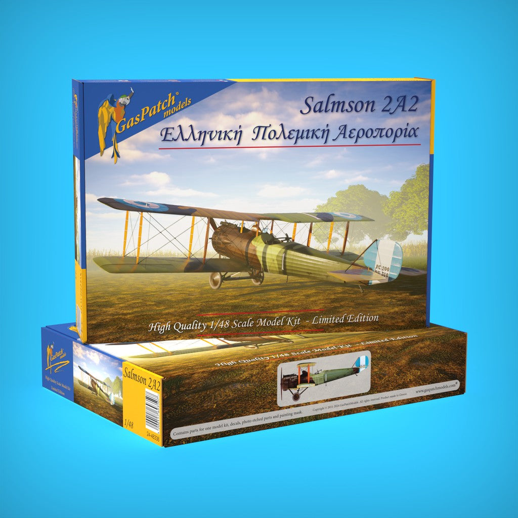 GasPatch Models GPM48338 1:48 Salmson 2A2 Late Type Greek Air Force Ltd. Edition