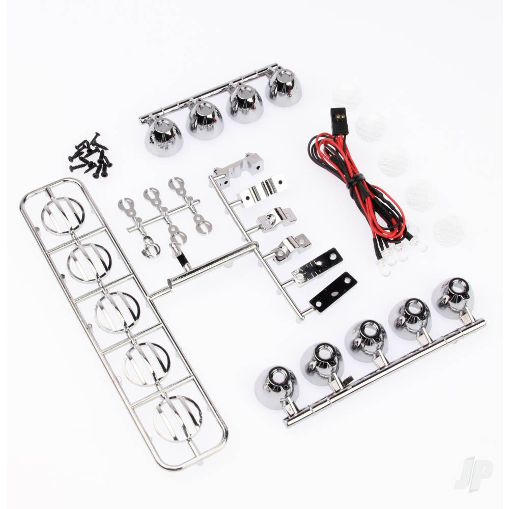 GT Power LED Crawler Light Bar Set (Electroplate) 122