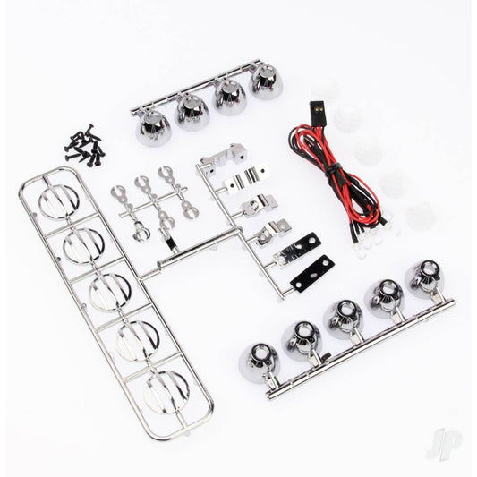 GT Power LED Crawler Light Bar Set (Electroplate) 122