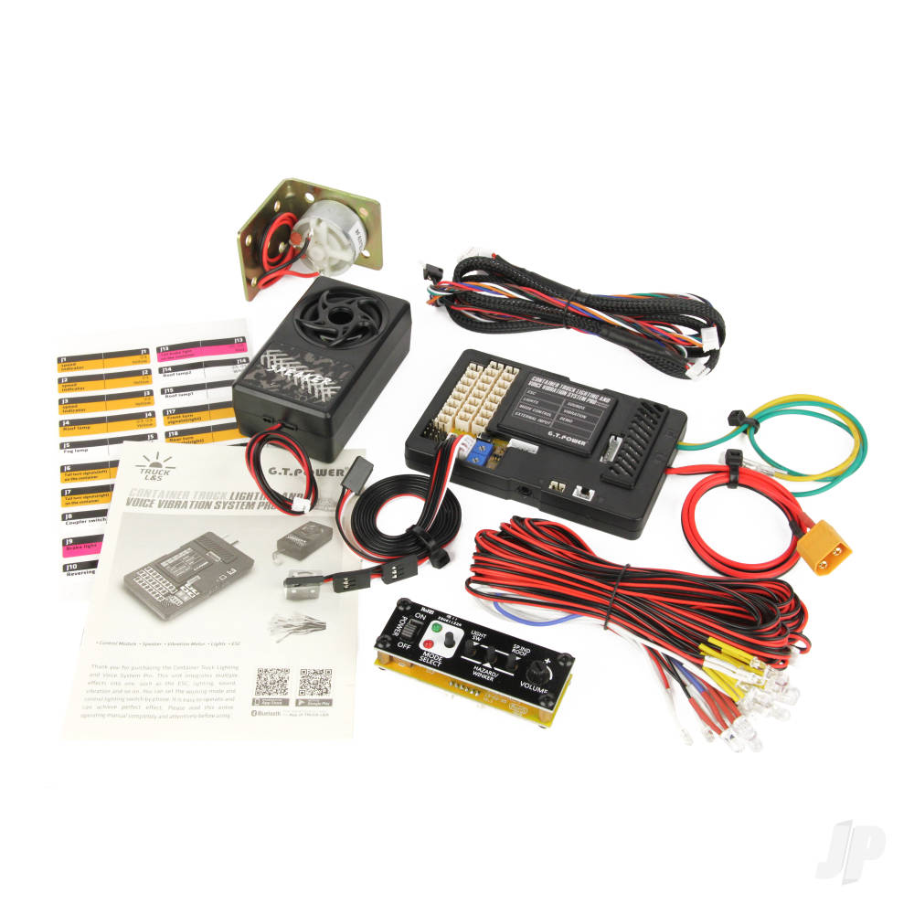 GT Power Container Truck Light and Sound Vibration System 164
