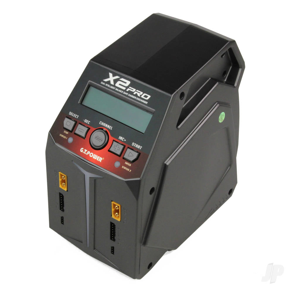 GT Power X2 Pro 2x100W (AC) / 2x200W (DC) 12A Intelligent Charger / Discharger (UK) 178