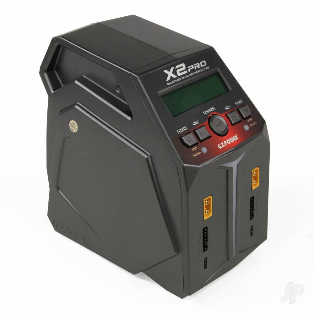 GT Power X2 Pro 2x100W (AC) / 2x200W (DC) 12A Intelligent Charger / Discharger (UK) 178