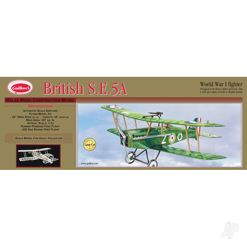 Guillow SE5-A (Laser Cut) 202LC