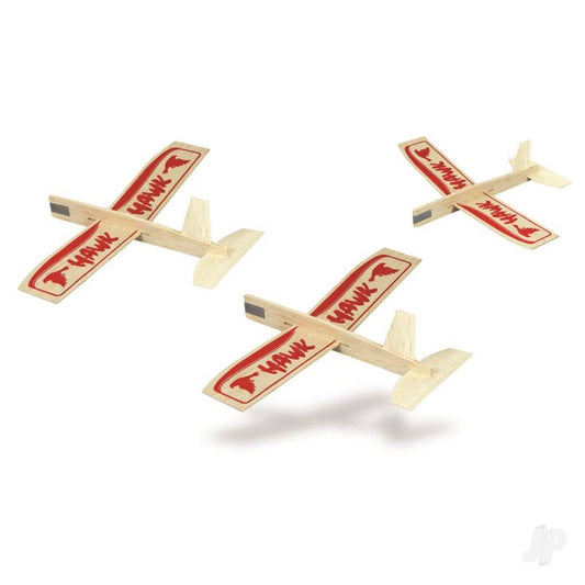 Guillow Hawk Three Pack 25T