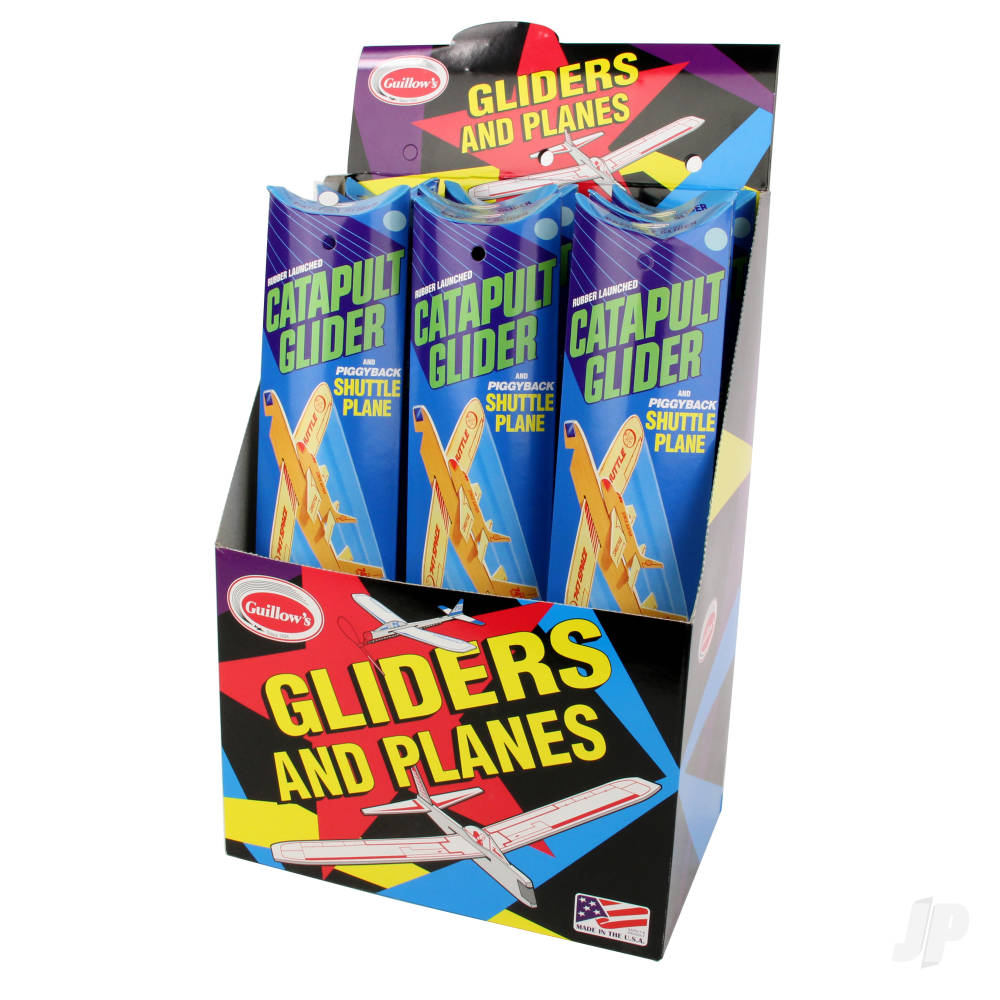 Guillow Catapult Glider Display (12 pcs) 36-D