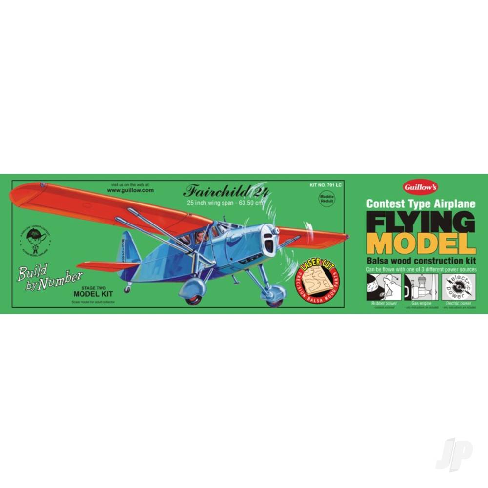 Guillow Fairchild 24 (Laser Cut) 701LC