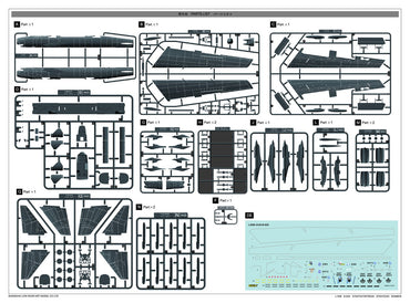 Great Wall Hobby GWHL1009 1:144 Boeing B-52G Stratofortress Strategic Bomber