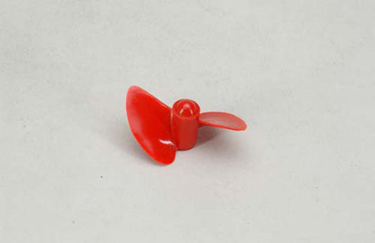 Radio Active 2 Bladed 45mm Waterscrew  Red Nylon M5 LH RMA3015