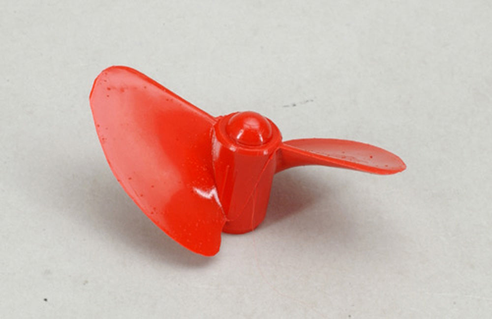 Radio Active 2 Bladed 50mm Waterscrew  Red Nylon M5 LH RMA3016