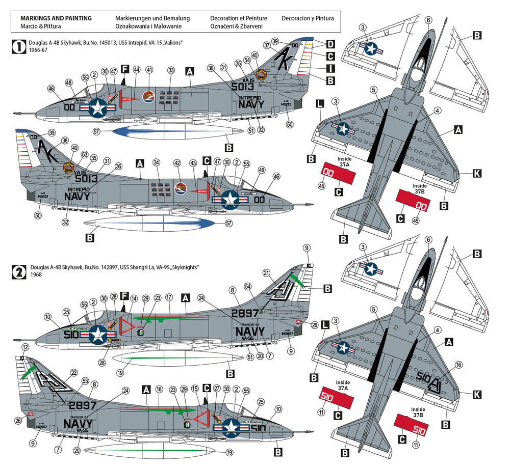 Hobby 2000 H2K72029 1:72 Douglas A-4B Skyhawk