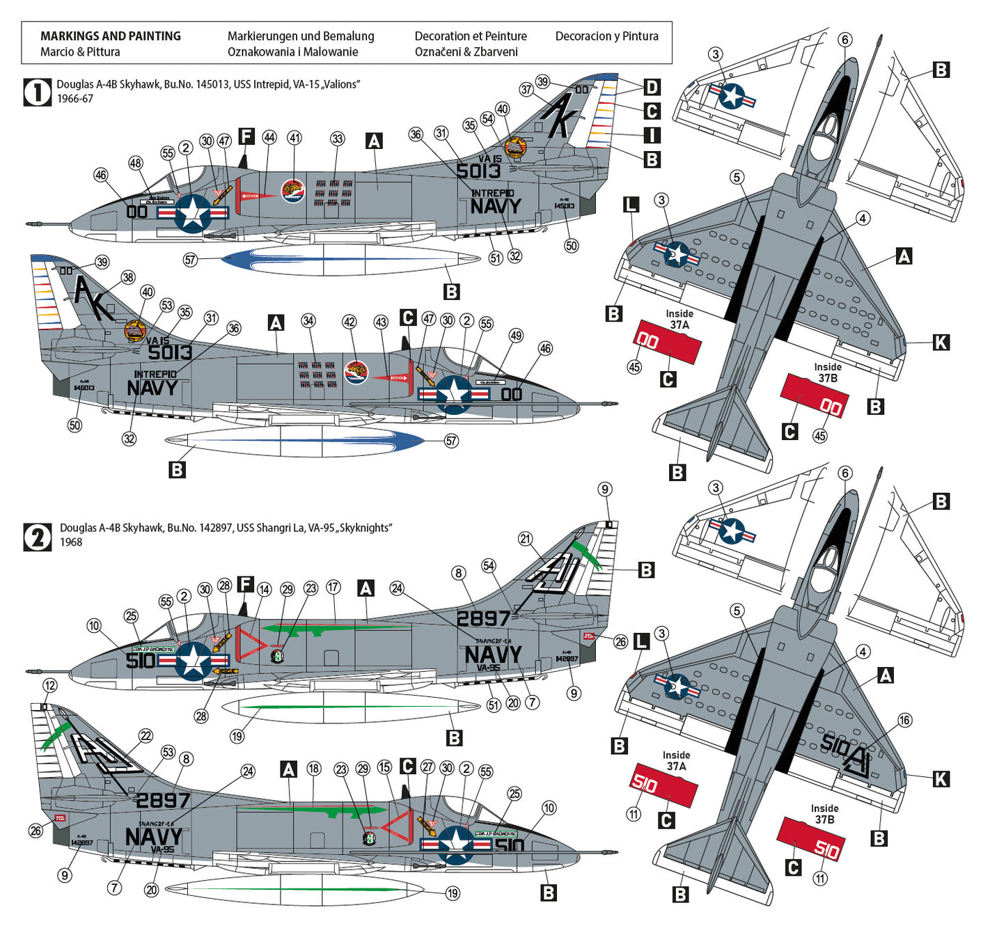 Hobby 2000 H2K72029 1:72 Douglas A-4B Skyhawk