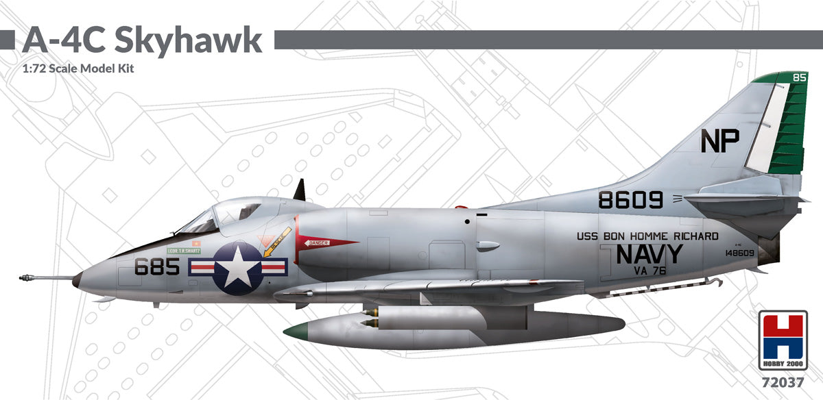 Hobby 2000 H2K72037 1:72 Douglas A-4C Skyhawk