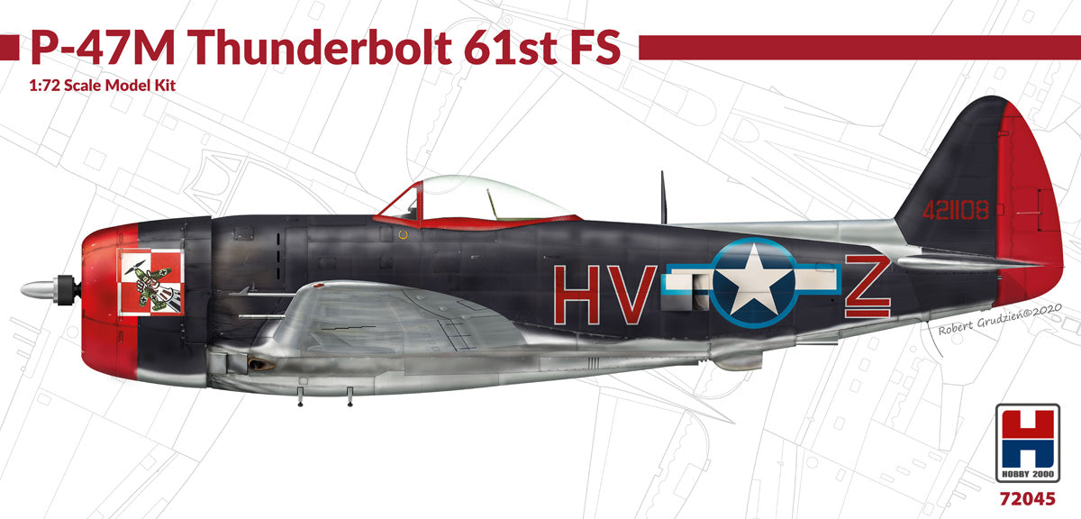 Hobby 2000 H2K72045 Republic P-47M Thunderbolt (Revell) 1:72