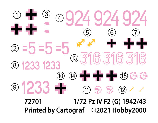 Hobby 2000 H2K72701 1:72 Pz.Kpfw.IV Ausf.F2