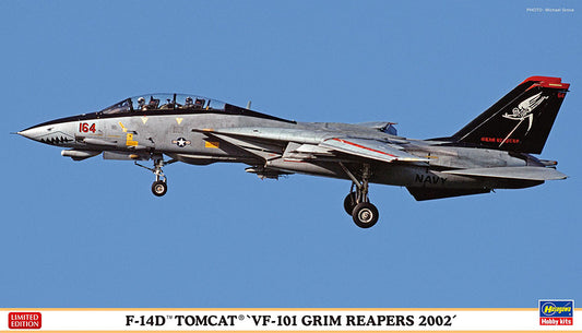 Hasegawa HA02444 1:72 Grumman F-14D Tomcat VF-101 Grim Reapers 2002
