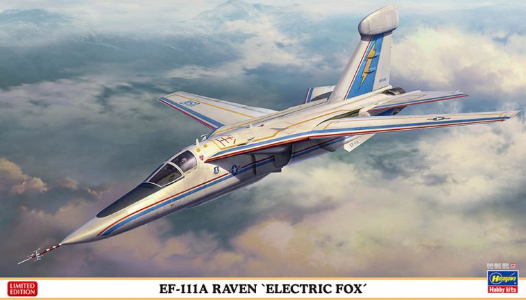Hasegawa HA02483 1:72 General Dynamics EF-111A Raven Electric Fox Kit