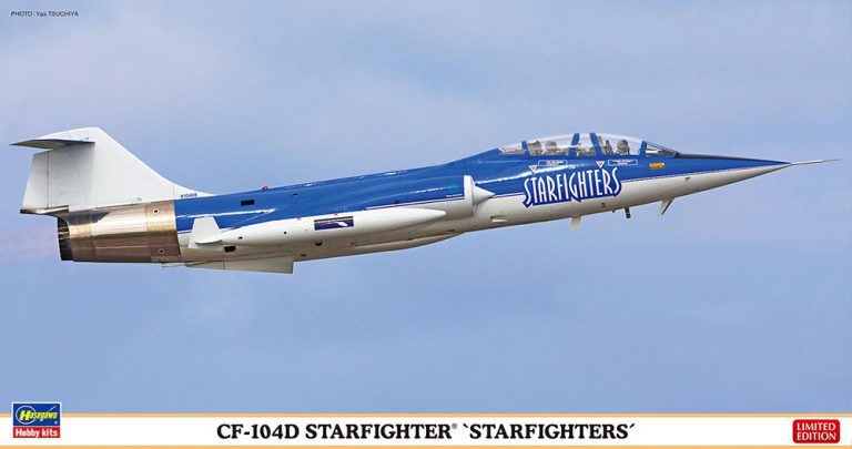 Hasegawa HA07544 1:48 Lockheed CF-104D Starfighter