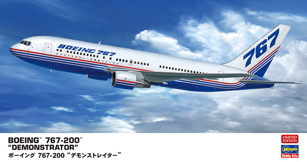 Hasegawa HA10853 1:200 Boeing 767-200 Demonstrator
