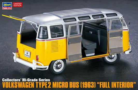 Hasegawa HACH48 1:24 Volkswagen Typ 2 'Barn Door' Micro Bus