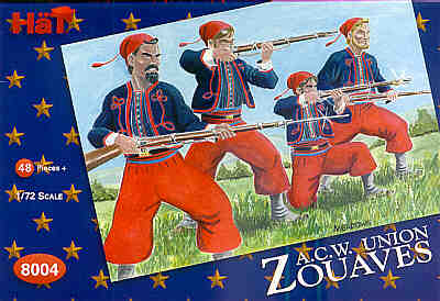 HAT Industrie HAT8004 1:72 American Civil War Zouaves