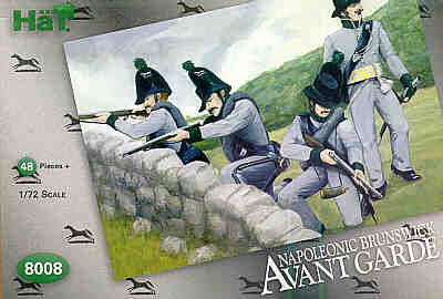 HAT Industrie HAT8008 1:72 Napoleonic Brunswick Avante Garde