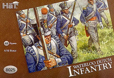 HAT 8025 Waterloo Dutch Infantry (48 Figures) 1:72