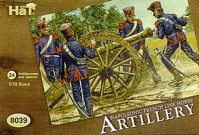 HAT 8039 Napoleonic French Line Horse Artillery 1:72